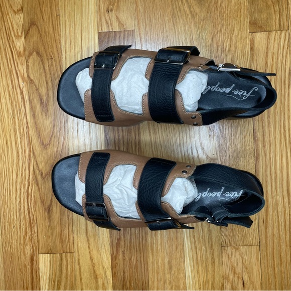 Free People Women's Follow Your Path Platform Sandals - size 41 - Picture 8 of 9